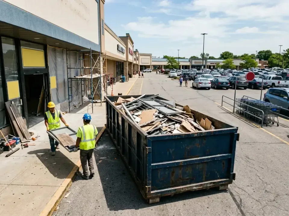 retail-store-renovation-debris-003 — frequently asked questions, Roll-off Dumpster Rentals in Warner Robins, GA